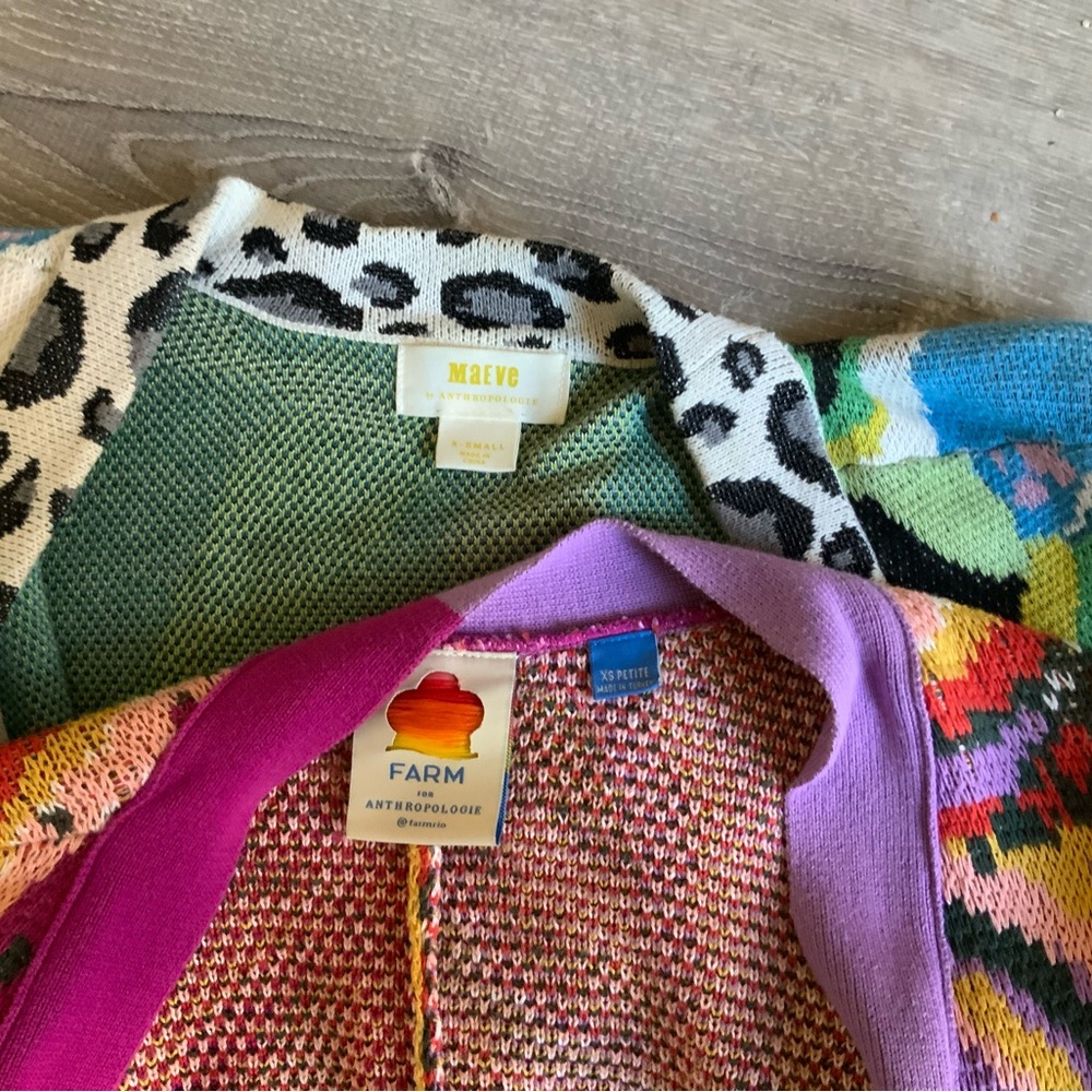 FARM Rio Colorful Patterned Sweaters - Multicolor and Pink - Picture 7 of 7